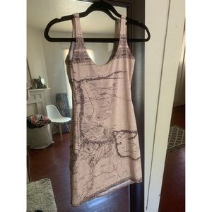 Blackmilk Clothing LOTR bodycon dress
